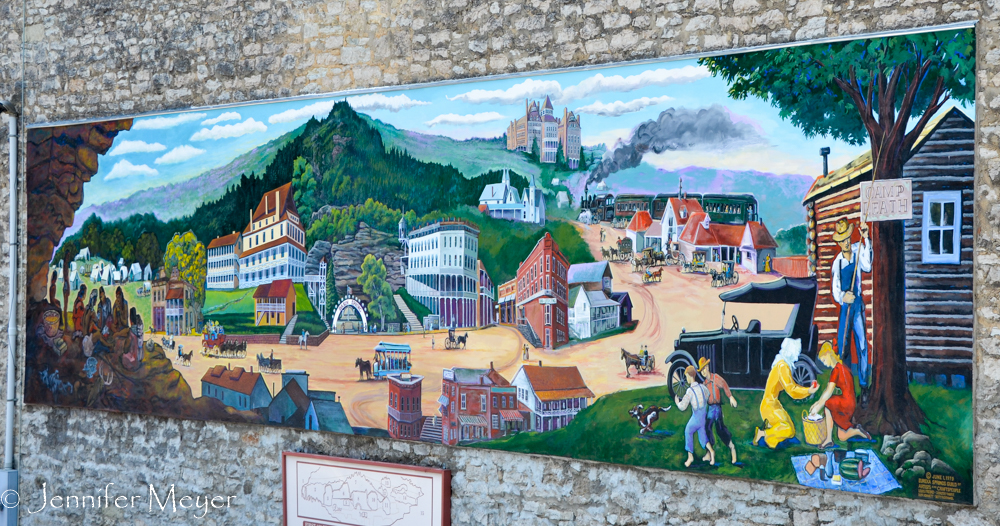 Eureka Springs is such an interesting historic mountain town.