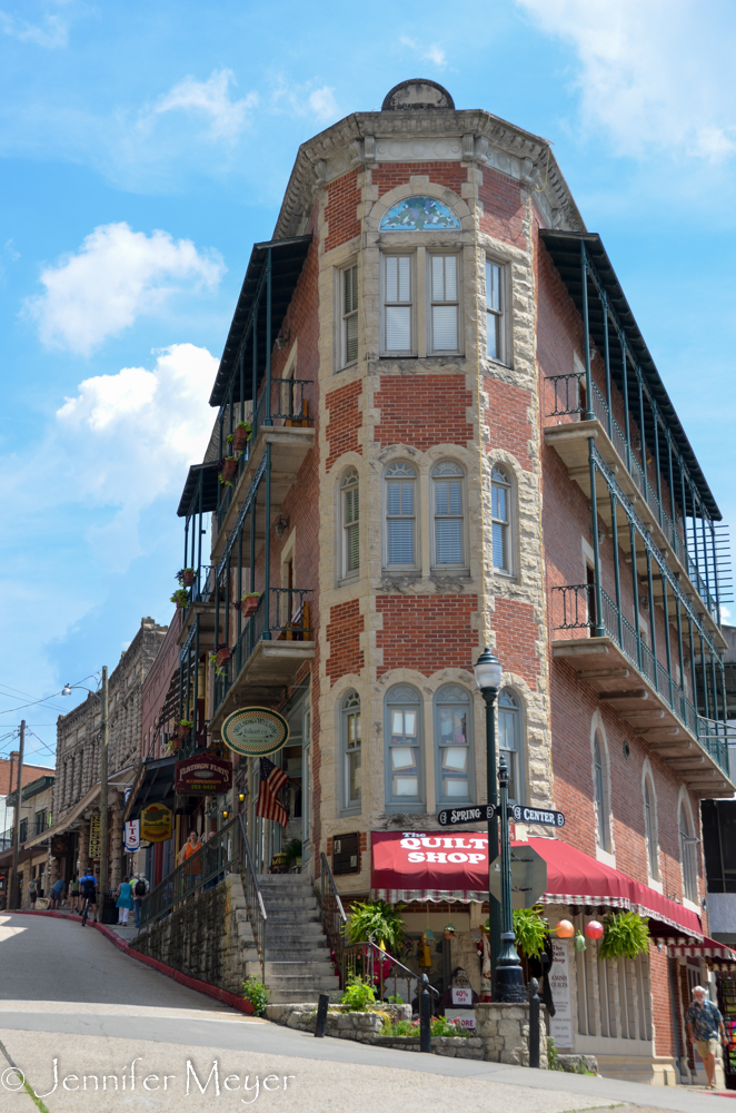 So many old buildings.