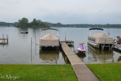 All with private docks.