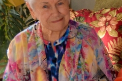 Mary Francis seemed very happy to see everyone together.