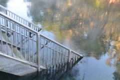 But hard to see between the mist and reflection.