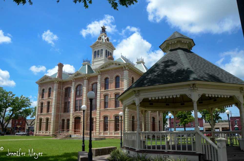 We took a short stop at Wharton.