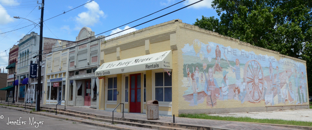 But the rest of the town is fading fast.