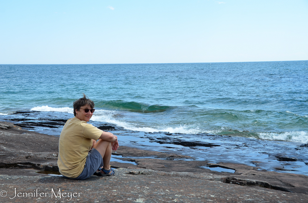 The next day, Kate and I went together out to the lighthouse.