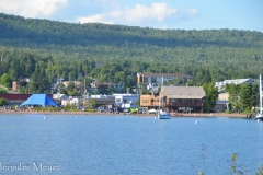 Grand Marais from the lighthouse.