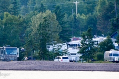 Our site from the lighthouse.