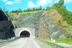 Tunnel on the drive back down to Duluth.