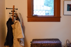 Our piano was here in the entryway.