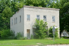 The corner store, however, has gone to seed.