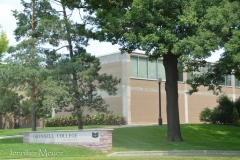 This modern theater building was a big excitement then.