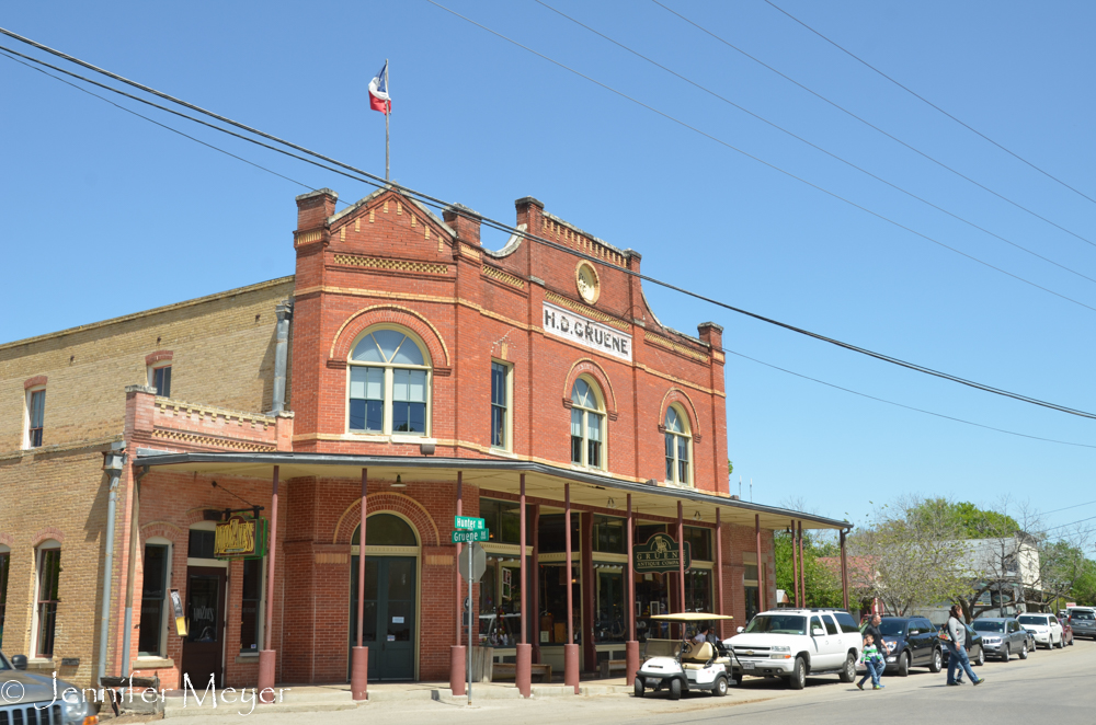 This historic building is a great antique shop.