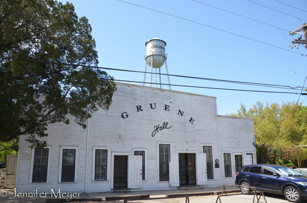 Gruene Hall is one of the oldest dance halls in Texas.