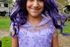 Purple girl.