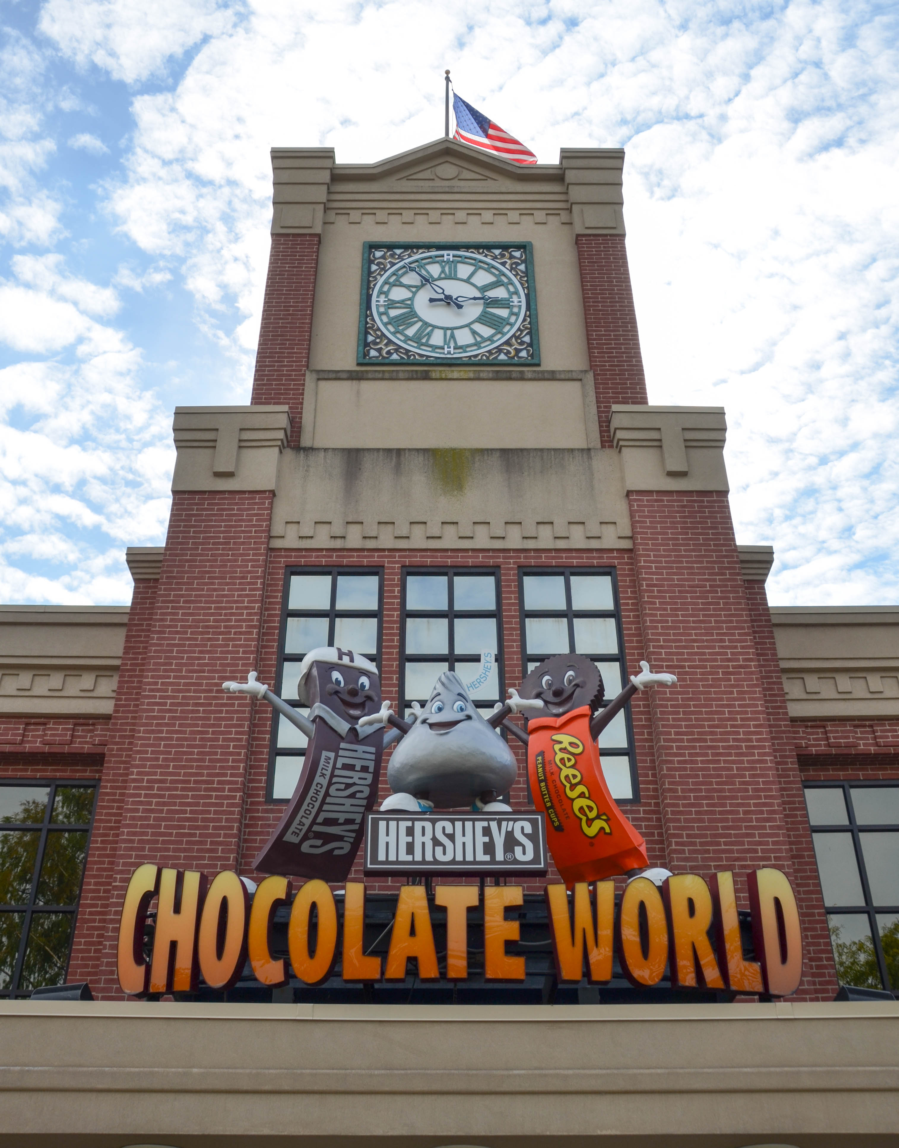 Entrance to Chocolate World.