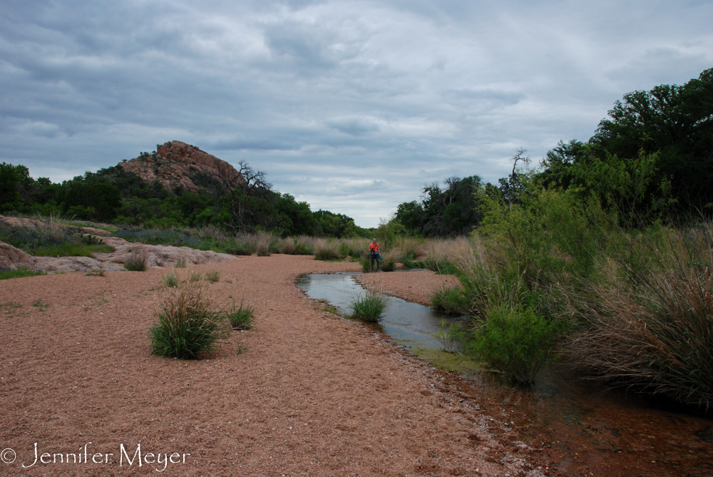 We opted for the lower loop.