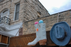 Hat and boots store.