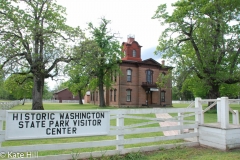 You start at the Visitor Center and get your tour tickets.