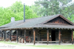 Blacksmith shop.