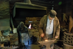 This guy was working on some curtain holders.