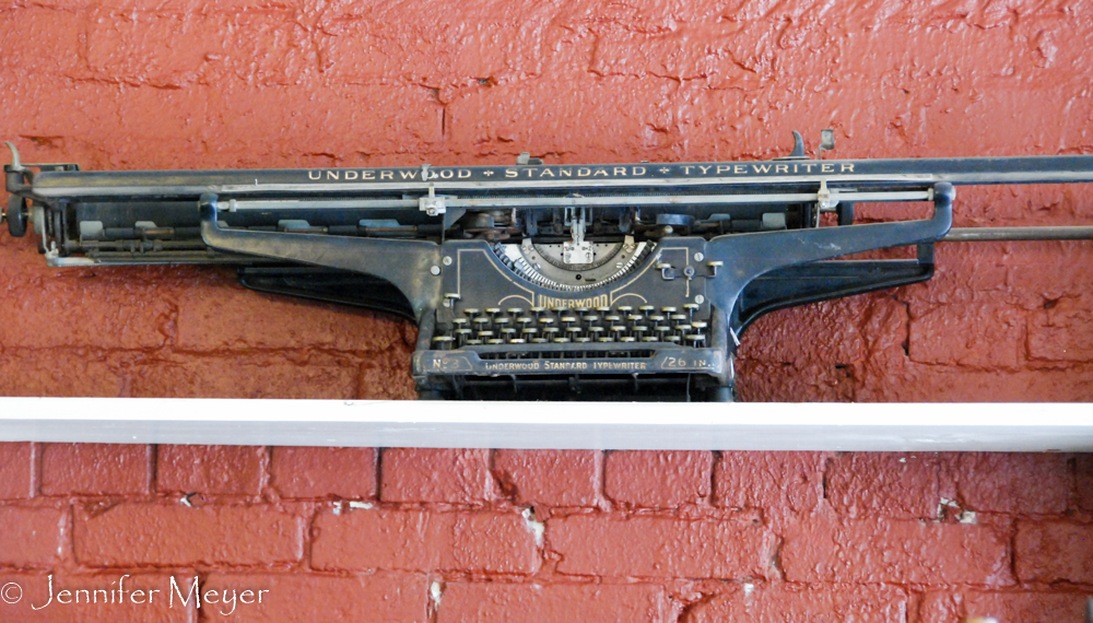 What a typewriter!