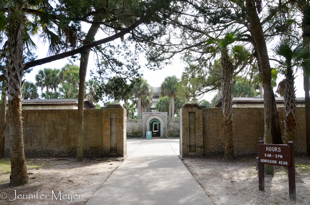 We didn't know what to expect of this unusual mansion.