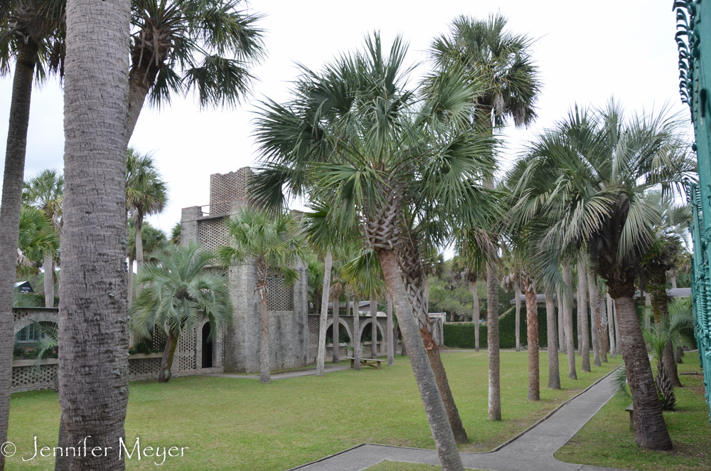 Courtyard on the other side.