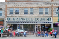 At 5:00, we went downtown for the Big Parade!