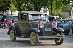 There were a few Model T's.