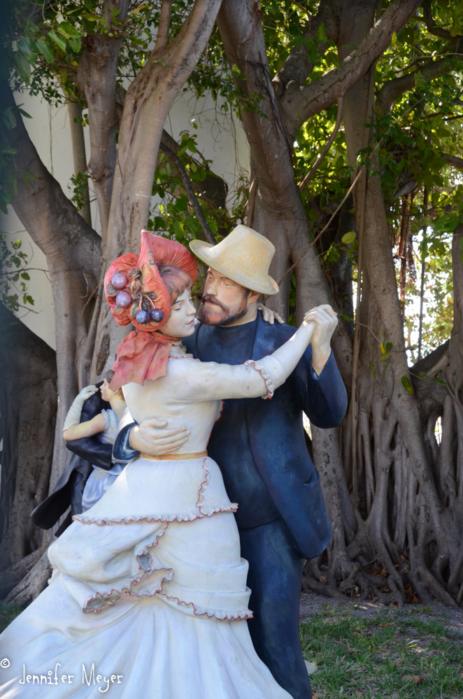 More dancers at the lighthouse.