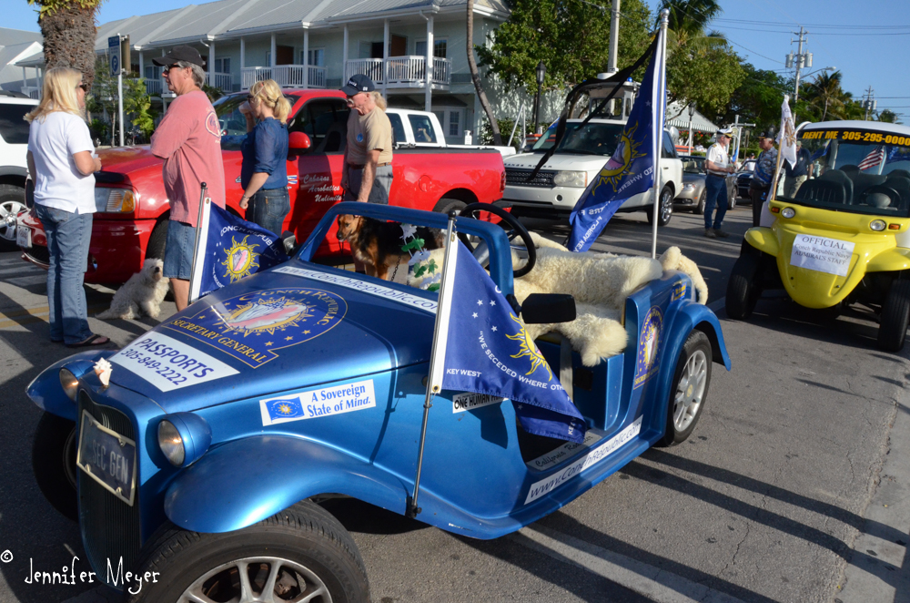 There was some sort of military group gathering for a parade.