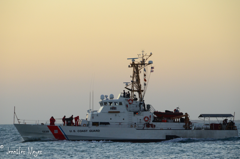 Coast Guard boat.