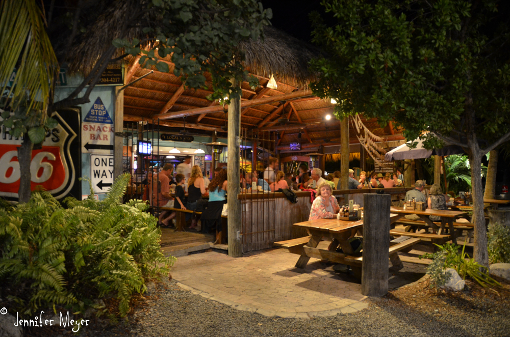It's at the marina on Copp's Key, north of Key West.