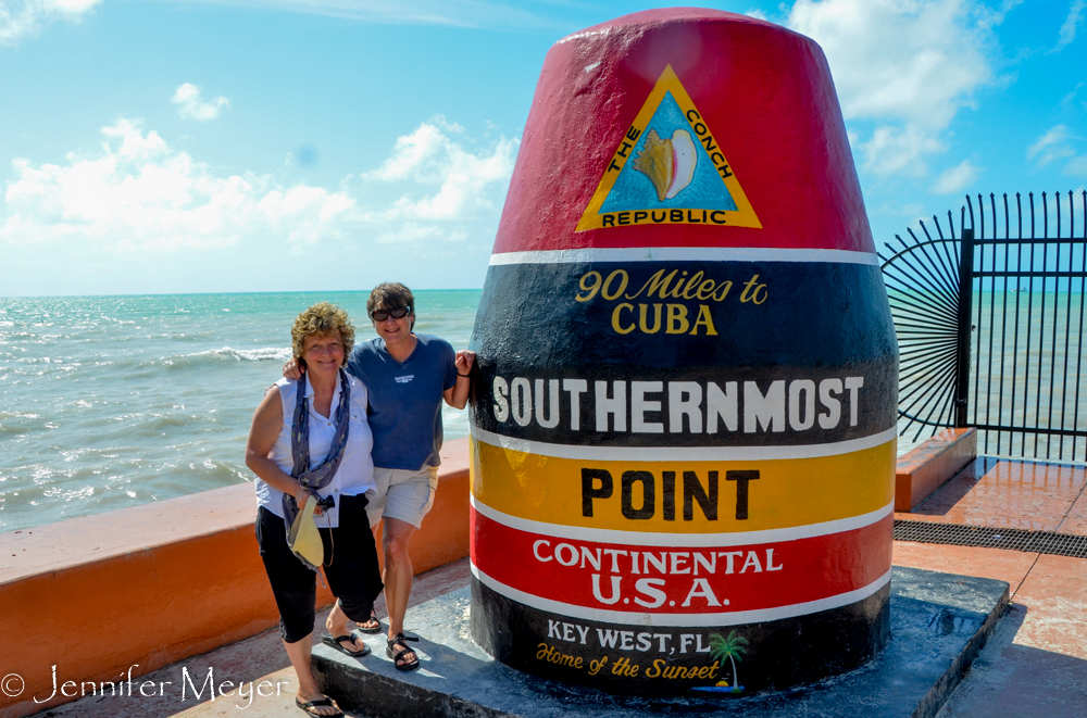 First stop: the Southernmost Point in the U.S.A.