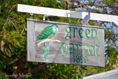 The Green Parrot is a famous historic bar.