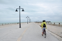 We rode out to another dock.