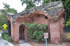 This old fort was built on the African cemetery.