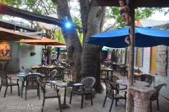 But we didn't stay for dinner.