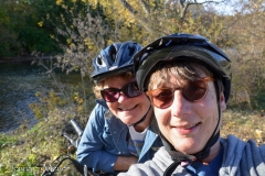 Selfie by the river.