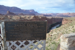 Near the turnoff for Lee's Ferry is the Navajo Bridge.