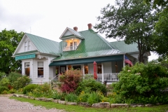 Now a cafe, this was the house filmed in "Chain Saw Masacre."