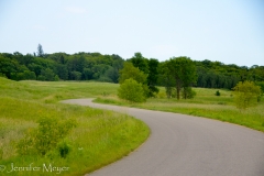At the end of the day, I took a bike ride on the beautiful state park roads.