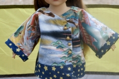 She'd made some doll clothes for our friend, Madison.