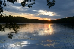 One more sunset on the lake.