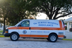 They have an actual turtle ambulance.