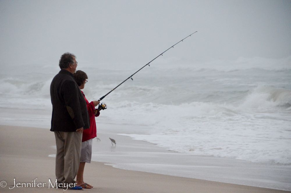 Tom coaches Kathy.