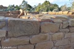 Notice the spiral carved into the brick.