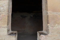 A typical t-shaped doorway.