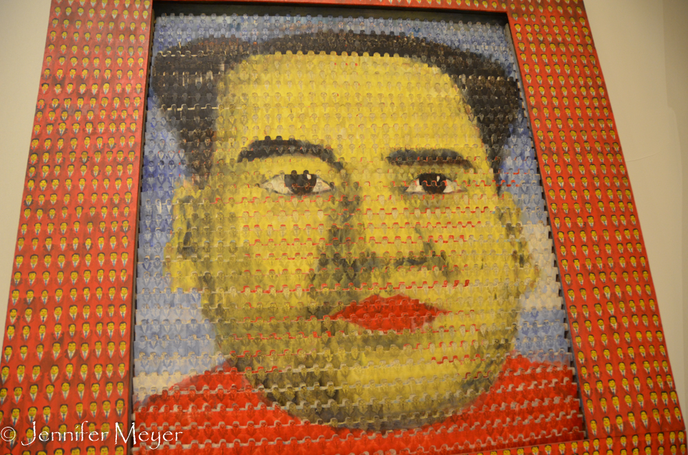 Mao, by German artist Thomas Bayrle, 1937.