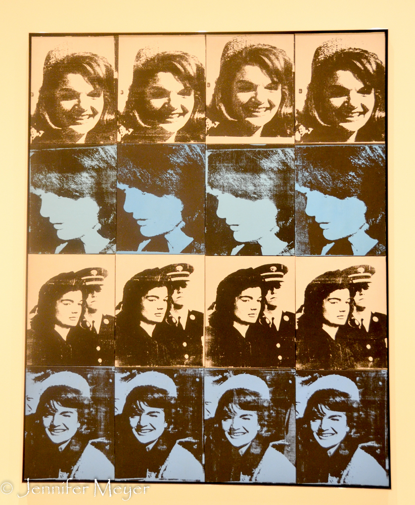 Andy Warhol's Sixteen Jackies.