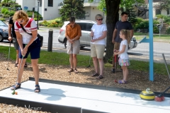 Walker Art Museum had an artist version of miniature golf.